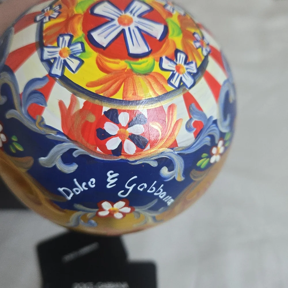 Dolce & Gabbana Multicolor Decorative Holiday Ornament